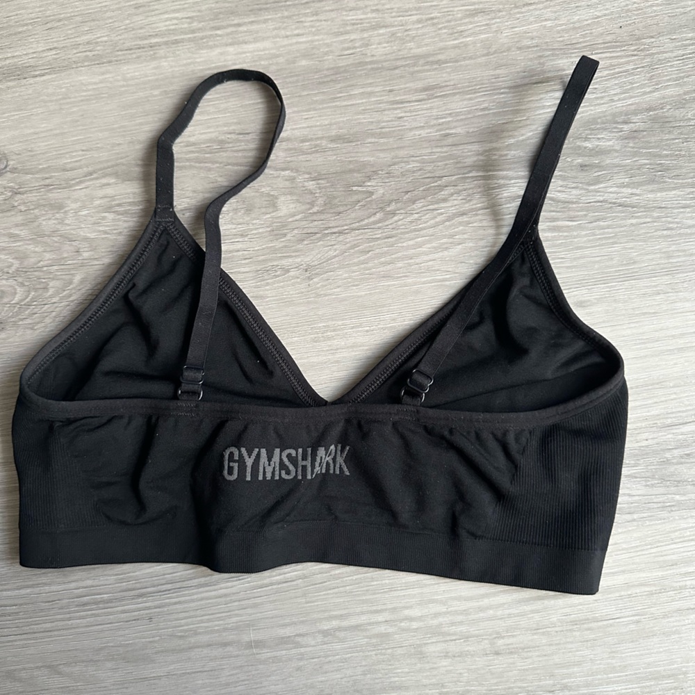 Seamless low neck bralette